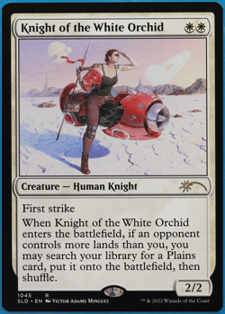 Knight of the White Orchid (Secret Lair Promo) MINT MAGIC CARD (496174) ABUGames - Image 1