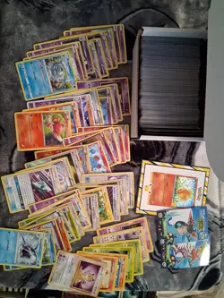 Pokemon TCG 450+ Bulk Card Lot - Vintage, C/UC, Rare, Holos, EX,etc. 1999-24 -34 - Image 1