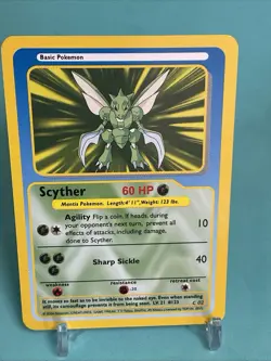 SCYTHER - FUNSKOOL - POKEMON CARD - 2004 India - Image 1
