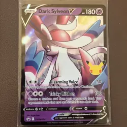 Dark Sylveon V SWSH134 SWSH: Sword & Shield Promo Cards Holo - Image 1