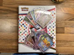 Pokemon 151 Binder Mostly Complete With Some Full Art Cards - Image 1