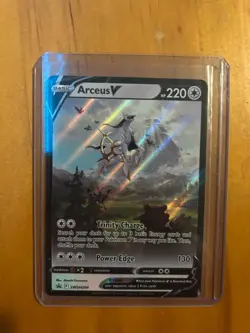 Arceus V SWSH204 SWSH: Sword & Shield Promo Cards Holo NEAR MINT - Image 1