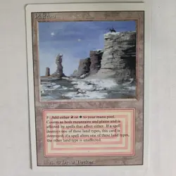Plateau - NM - Revised Edition 3ED - MTG - Image 1