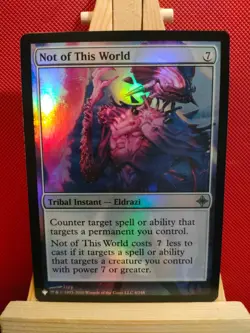 Not of This World FOIL - The List - Rise of the Eldrazi - Uncommon - NM - MTG - Image 1