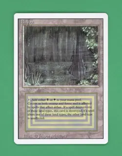 Magic The Gathering MTG Bayou (Revised) (B) - Image 1