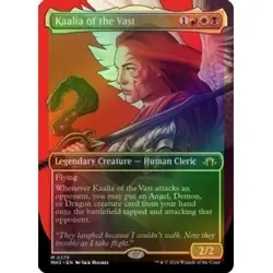 Foil Kaalia Of The Vast (borderless)(375) M/NM Magic MTG Modern Horizons 3 - Image 1