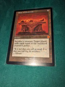Altar of Dementia NM Non-Foil M 3 BRO Retro Frame Artifacts Magic The Gathering - Image 1