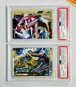 Pokemon PSA 10 Palkia & Dialga L3 Clash Summit 1st Ed - Unl #072 - 073 Japanese - Image 1