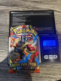 Pokemon Mega Evolution 22.81G *HEAVY PACK* Brand New And Sealed Booster Pack - Image 1