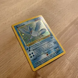 Pokemon TCG Articuno Fossil Holo Foil 2/62 LP - Image 3