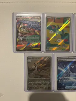MEGA Dream Pokemon TCG Japanese Lot of 5 Special Rare Art Rare Somersault Dive - Image 2