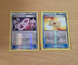 Pokemon TCG XY Trainer bundle Mega Turbo Super Rod Mewtwo Spirit Link Rev Holo - Image 1
