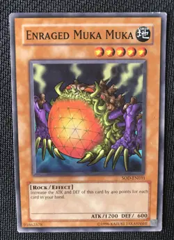 Enraged Muka Muka - Yu-Gi-Oh! TCG - SOD-EN031 - Unlimited - Common - Image 1
