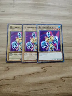 Yu-Gi-Oh! - Humanoid Slime 3X - Full Playset - Image 1