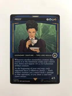 Missy Showcase MTG Magic the Gathering Card NM Near Mint WHO - Image 1