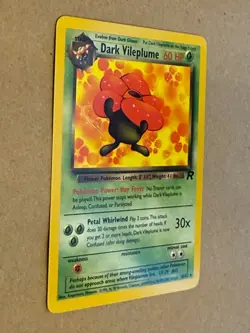 Dark Vileplume 30/82 Team Rocket Regular Pokemon card in Near Mint / NM cond. - Image 2