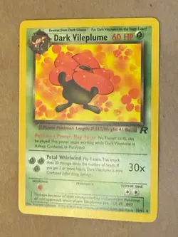 Dark Vileplume 30/82 Team Rocket Regular Pokemon card in Near Mint / NM cond. - Image 3