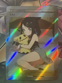 Pokemon Liko Anime Waifu Custom DIY Trainer Art Sexy Pokemon card - Image 2