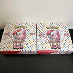Pokemon Card 151 Scarlet & Violet Booster 2 Box sv2a Japanese No Shrink Unopened - Image 1
