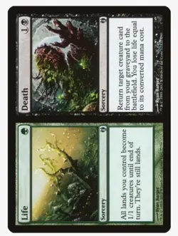 Life \\ Death | MTG DDM | Golgari Split Reanimate EDH | LP - Image 1
