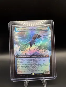Katara, Waterbending Master Extended Art Foil MTG Avatar Mythic 180 NM X1 - Image 1