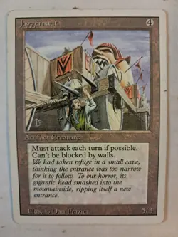 Juggernaut Revised 3RD EDITION ARTIFACT MtG MAGIC BULK DISCOUNT LP - Image 1