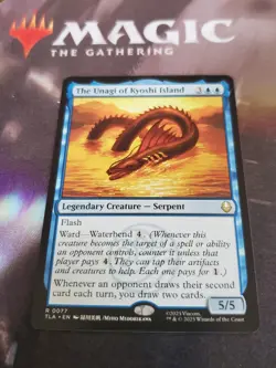 Mtg. The Unagi of Kyoshi Island. Avatar: The Last Airbender. Pack Fresh - Image 1