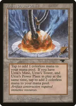 Urza's Power Plant (Heated Sphere) [Antiquities] Moderately Played - Image 1