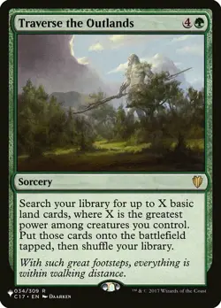 MTG Traverse the Outlands - The List, NM-Mint, English The List Reprints - Image 1