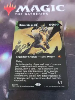 Mtg. Betor, Kin to All. Foil Borderless. Tarkir: Dragonstorm. Pack Fresh - Image 1