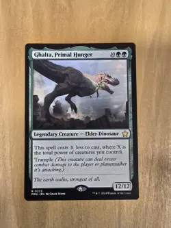 Ghalta, Primal Hunger #222 (NM) Foundations FDN Magic MTG - Regular - Image 1