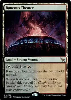 Raucous Theater FOIL Murders at Karlov Manor Magic MTG NM - Image 1
