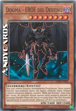 DOGMA - EROE DEL DESTINO • (Destiny Hero - Dogma) • Comune • LEHD ITA01 • YUGIOH - Image 1