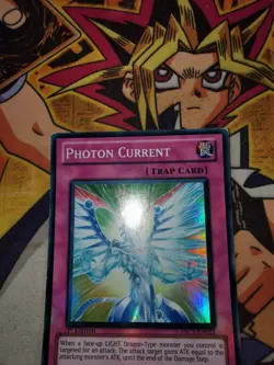 Photon Current prc1-en023 1st Edition (LP/MP) Super Rare Yu-Gi-Oh! - Image 2