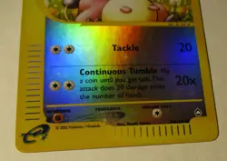 Pokemon TCG Aquapolis Miltank 94/147 Reverse Holo Card 2002 Played Vintage - Image 5