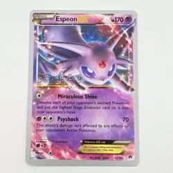 Pokemon TCG Espeon EX World Championship 2017 Kabu Fukase 52/122 Card MP - Image 1