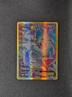 Pokemon TCG Mewtwo EX 103/108 XY Evolutions Holo Full Art Foil Card Mid Era - Image 1