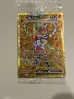 Cinderace ex 163 Sv: Scarlet & Violet Holo SEALED PROMO Pokemon Card - Image 1