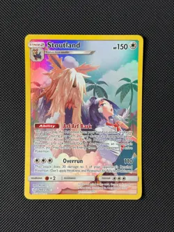 Stoutland 248/236 Secret Pokemon Card SM Cosmic Eclipse Holo NM - Image 1