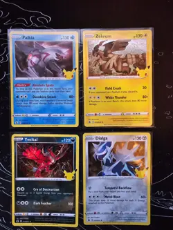 2021 POKEMON Celebrations 25th Anniversary pokemon card LOT! M/NM 9 Holo Cards!! - Image 4