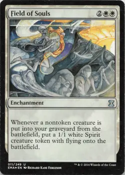 Field of Souls - FOIL - U Eternal Masters 11 - MTG - Image 1