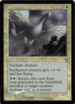 Gryff's Boon (Retro Frame) - FOIL - U Innistrad Remastered 342 - MTG - Image 1