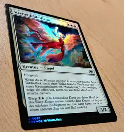 Mtg Magic: # FOIL # Sternenfeld-Hirtin, Starfield Shepherd, DEUTSCH Engel - Image 1
