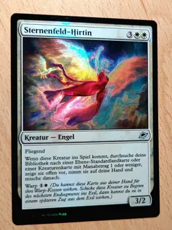 Mtg Magic: # FOIL # Sternenfeld-Hirtin, Starfield Shepherd, DEUTSCH Engel - Image 2