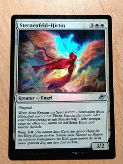 Mtg Magic: # FOIL # Sternenfeld-Hirtin, Starfield Shepherd, DEUTSCH Engel - Image 3