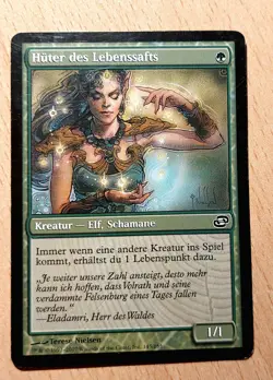Mtg Magic: Huter des Lebenssafts / Essence Warden, DEUTSCH Elfen Lifegain - Image 1
