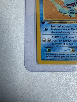 Wooper 82/111 Neo Genesis 1st Edition WOTC Vintage Pokemon - Image 3