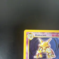Alakazam Base Set 1/102 Holo Pokemon - Image 3