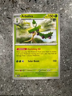 Pokemon TCG Arboliva 023/198 SV Base Non-Holo Rare Theme Deck Exclusive NM-M - Image 1