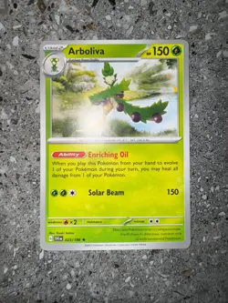 Pokemon TCG Arboliva 023/198 SV Base Non-Holo Rare Theme Deck Exclusive NM-M - Image 3